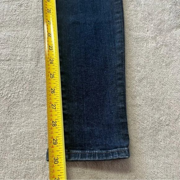 Koral Color Block Two Tone Blue & Black Skinny Jeans - Picture 13 of 14